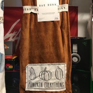 SOLD Pumpkin Everything Throw